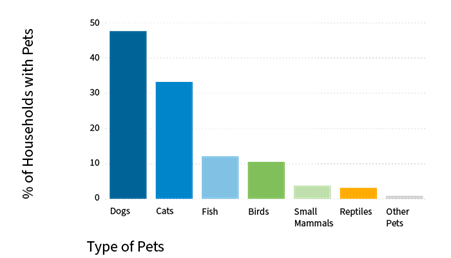 are cats or dogs more popular in australia